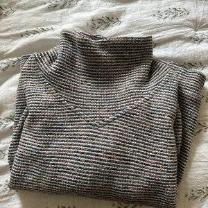 Madewell Multicolor Mock neck Sweater
